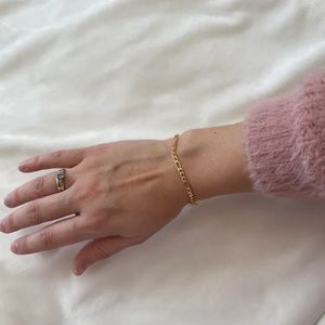 Bracelet/ anklet figaro